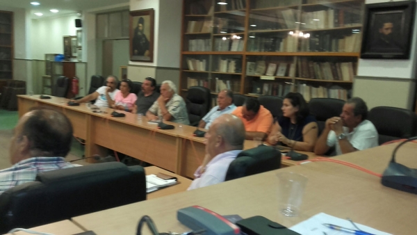 Συνάντηση με  τους προέδρους και τα μέλη των Διοικητικών Συμβουλίων των αποδήμων