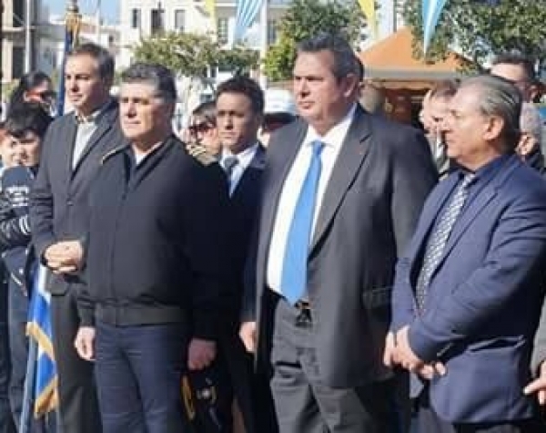 Ετήσιο μνημόσυνο των αξιωματικών που έχασαν τη ζωή τους στα Ίμια, παρουσία του Υπουργού Εθ. Άμυνας κου Καμμένου