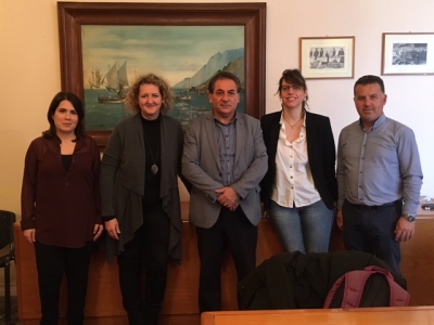 Επίσκεψη των υπευθύνων της εταιρείας Global Water Partnership, στο πλαίσιο του Προγράμματος Συλλογής Ομβρίων Υδάτων NCWR