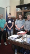 Συνάντηση Δημάρχου Καλυμνίων με τους Πρωταθλητές των Πανελληνίων μαθητικών αγώνων στίβου
