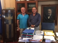 Συνάντηση του Δημάρχου Καλυμνίων με τον Πρόεδρο της Καλυμνιακής Ένωσης Ξενοδόχων κο Νικ. Τσαγκάρη
