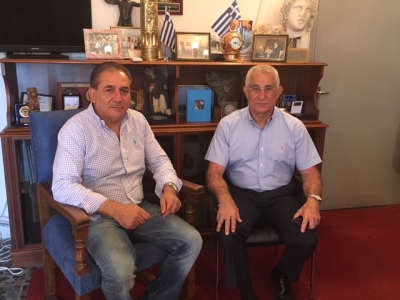 Συνάντηση Δημάρχου Καλυμνίων με το Δήμαρχο του Τάρπον Σπρινγκς
