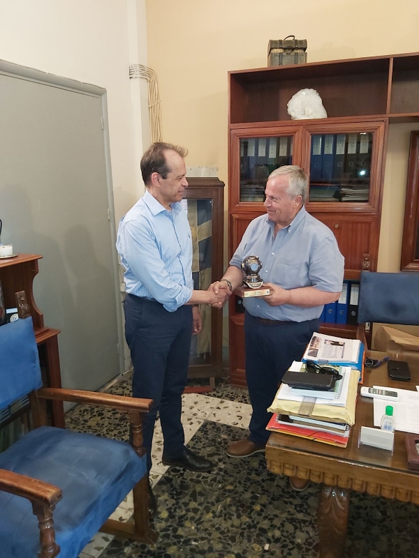 Δελτίο τύπου ΥΠΑ: Επίσκεψη Γ. Δριτσάκου, Διοικητή Υπηρεσίας Πολιτικής Αεροπορίας (ΥΠΑ), στο αεροδρόμιο Καλύμνου «Σε φάση υλοποίησης η αναβάθμιση υποδομών»