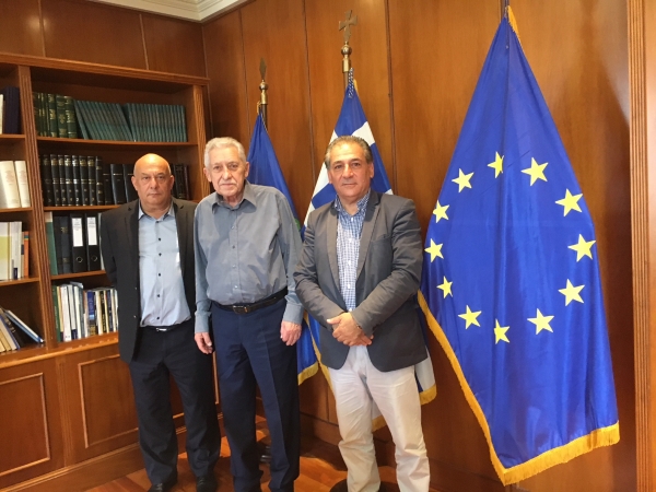 Συνάντηση με το Αναπληρωτή Υπουργό Εθνικής Άμυνας κο Φώτη Κουβέλη